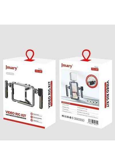 Jmary Ms-98 Uzaktan Kumandalı Telefon Ve Kamera Video Stabilizatörü Siyah