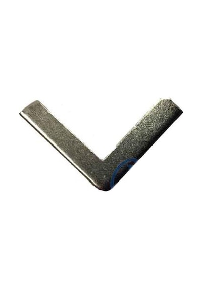 Kitap, Kapak, Menü, Albüm Köşesi, Orta - 18x32mm, Nikel, 1000 Adet