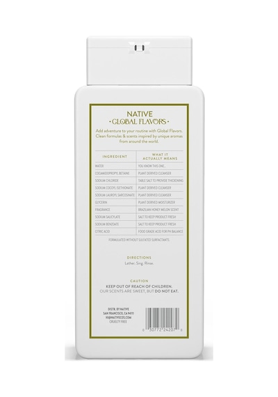 Native Brazilian Honey Melon Duş Jeli 532ml Diğer