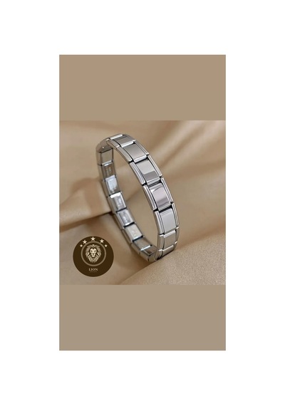 İtalyan Charm Bileklik Gri