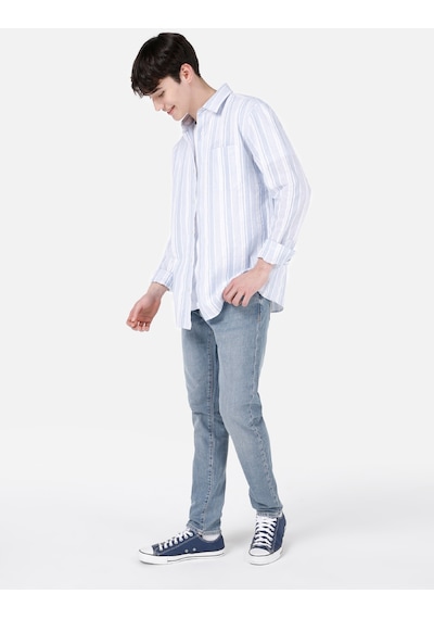 Colin's Colins 041 Danny Dar Kesim Düşük Bel Dar Paça Mavi Erkek Pantolon DENİM
