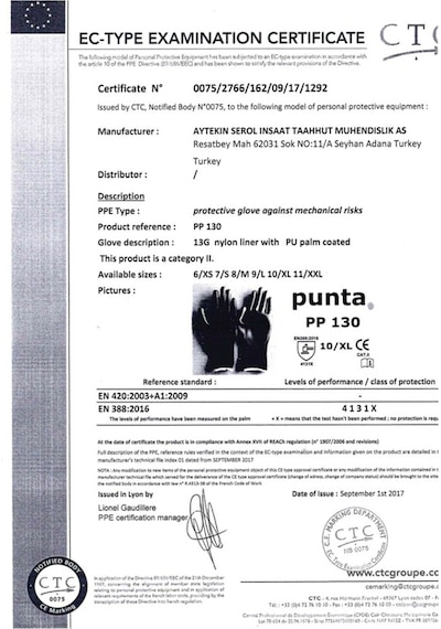 Punta Pp 130 - Hassas Işler Için Dikişsiz Naylon Astar Üzerine P
