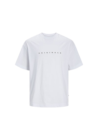 Jack & Jones Joreaster Actıvıty Tee Ss Beyaz Erkek Kısa Kol T-shirt 000000000101927718