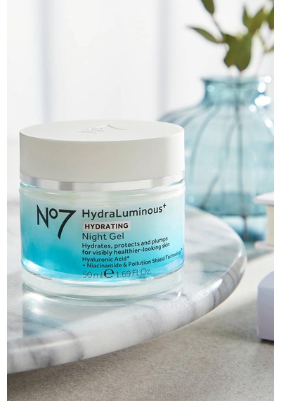 No7 Hydraluminous+ Nemlendirici Gece Yüz Jeli 50ml