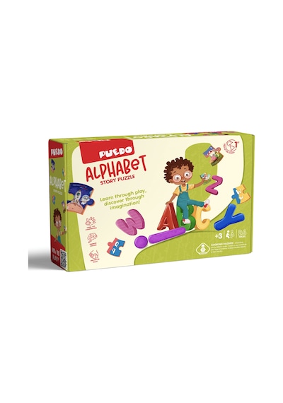 Puedo Alphabet Story Puzzle