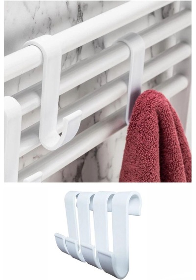 Havlupan Askılık 4'lü Bornoz Askılığı Çamaşır Havlupan Askı Apara Diğer