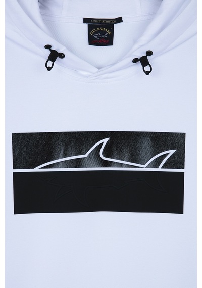 Paul & Shark Erkek Sweat 13311882 010 Beyaz