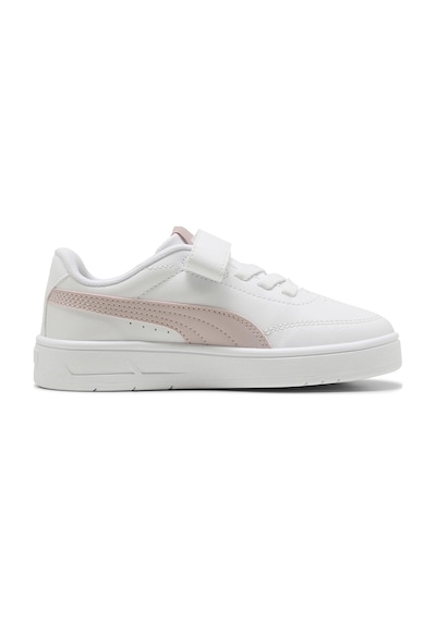 Puma Court Classic Clean Ac+ P Beyaz Kız Çocuk Sneaker 000000000102714994 Beyaz-pembe
