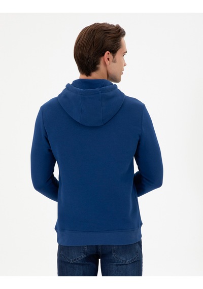 U.s. Polo Assn. Erkek İndigo Sweatshirt 50293446-vr028 Indıgo İndigo