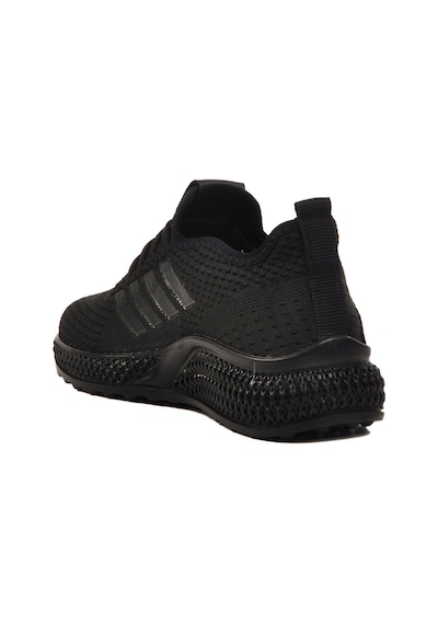 Siyah Hafif Triko Unisex Spor Ayakkabı Çok Renkli