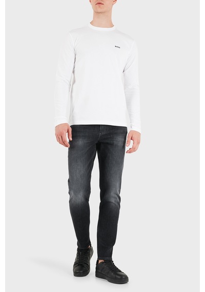 Boss Pamuklu Slim Fit Dar Paça Jeans Erkek Kot Pantolon 50565988 025 Koyu Antrasit Boss Pamuklu Slim Fit Dar Paça Jeans Erkek Kot Pantolon 50565988 025 Koyu Antrasit