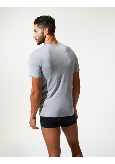 Marks & Spencer Supima Pamuk Pijama Üstü T07001602A Gri
