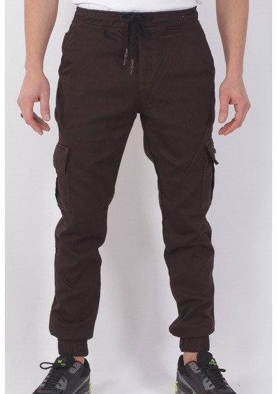 Black Steel Kargo Cepli Lastikli Erkek Pantolon-19000 (546188350)