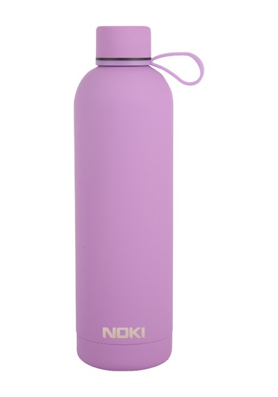 Noki Mor Çelik Matara Vidalı Kapak Soft Touch / 730 Ml Mor
