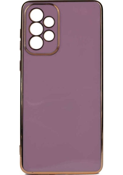 Samsung Uyumlu Galaxy A73 Kılıf Zore Bark Kapak Mor