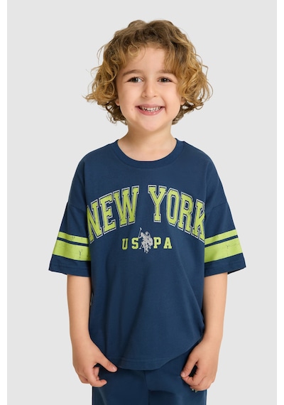 U.s. Polo Assn. Erkek Çocuk Koyu İndigo Pijama Takım 50326860-vr089