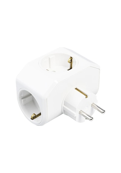 Viko 9030 3003 Yonca Plus Beyaz Topraklı Priz Fiş 3'lü Diğer