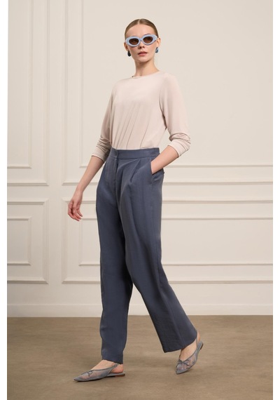 Ftz Women Kadın Tansel Pantolon İndigo 31080 Indigo