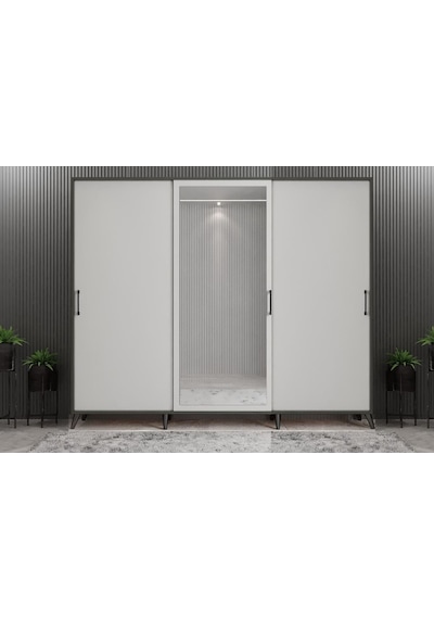 Beyzade Sürgülü Portmanto Vestiyer Fb  240 Cm