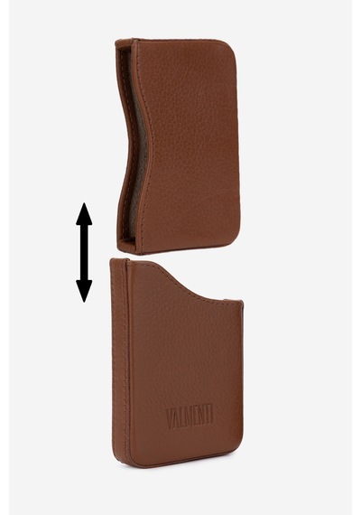 Valmenti Unisex Hakiki Deri Taba Kartlık 1148 064 Krtlk Y26 Taba