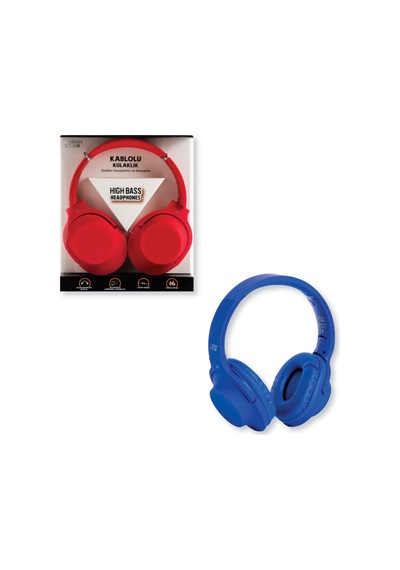 Urban Sound Kablolu Kulaklık- GC-22 Mavi