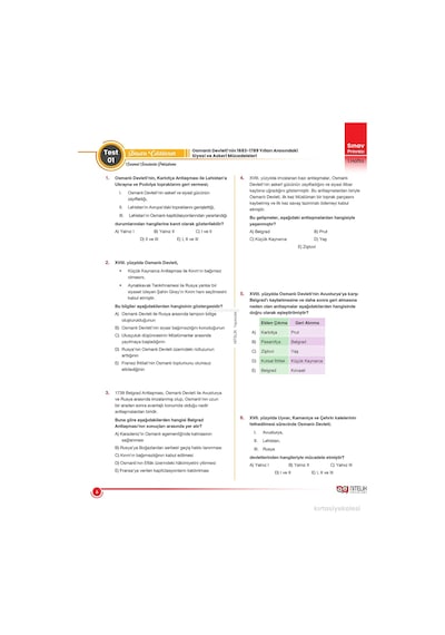 Nitelik 11. Sınıf Tarih Beceri Temelli 3 Fasikül 3069