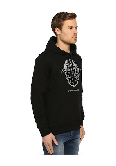 Bant Giyim - Joy Division Siyah Kapşonlu Erkek Sweatshirt Hoodie