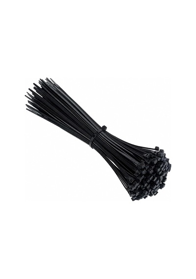 Kablo Bağı Plastik Cırt Kelepçe 4,8x400 Mm 100 Adet Kablo Düzenleyici Bağlama Toplama Aparatı