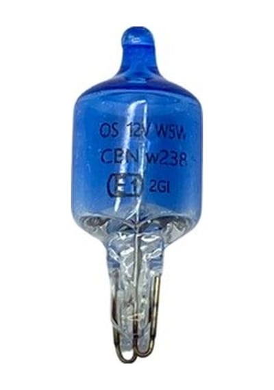 Osram 12v Dipsiz Ampul T10 5w Cool Blue Intense Mavi Cam Beyaz Işık