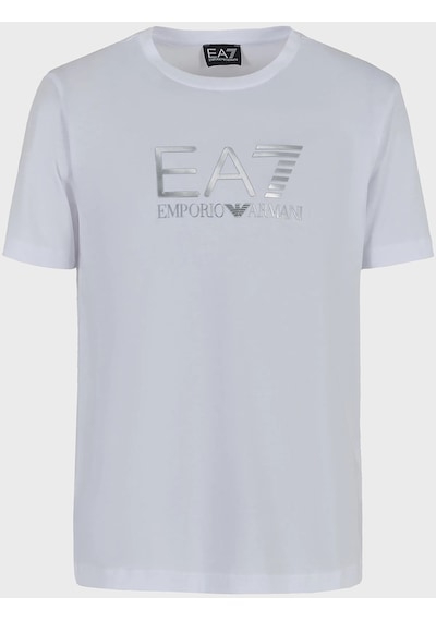 Ea7 Erkek T Shirt 3dpt71 Pjm9z 1100 Beyaz