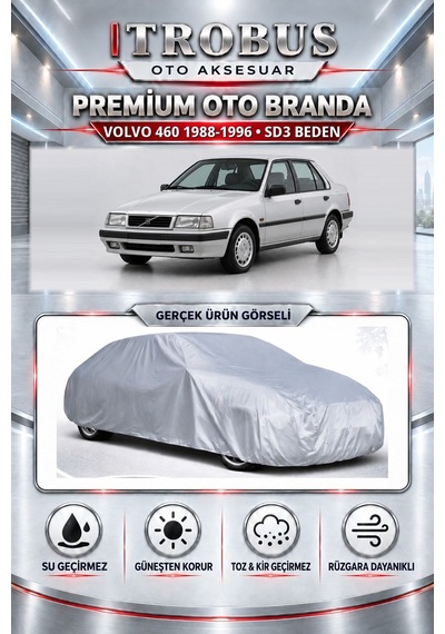 Volvo 460 1988-1996 Uyumlu Premium Araba Brandası Oto Branda Sd3 Beden