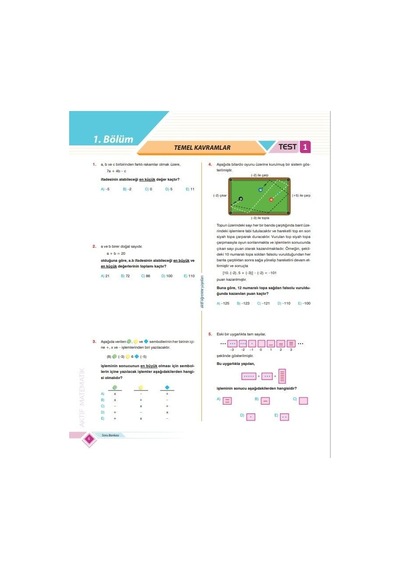 Aktif Öğrenme Yayınları Tyt Matematik Kuvvetlendiren Soru Bankası