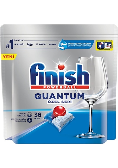 Finish Quantum Özel Seri Bulaşık Makinesi Deterjanı 36 Tablet