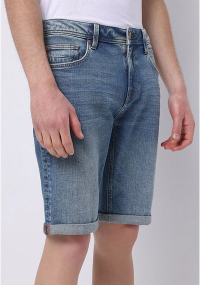 Colin's Colins Straight Fit Düşük Bel Düz Erkek Denim Jean Şort Cl1074439 Q1.v1 Dn09019 Denim