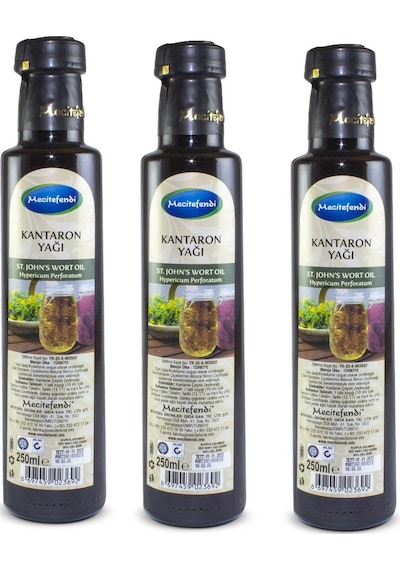 Mecitefendi Kantaron Yağı 3 x 250 ML