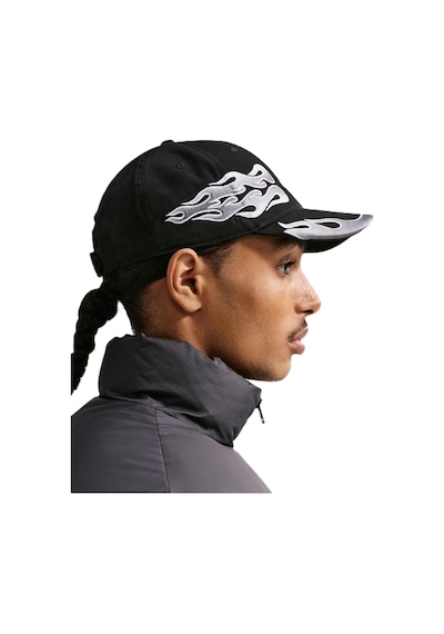 Nike Club Structured Og Flame Cap Black Unisex Şapka Siyah