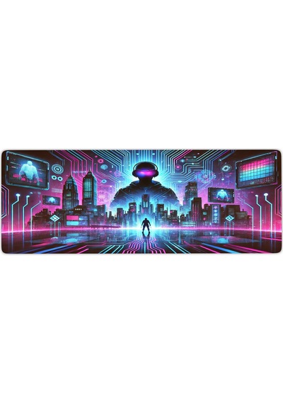 Gaming Oyuncu Xl Mouse Pad Kaydırmaz Dikişli 80 30 Cm Mousepad 14