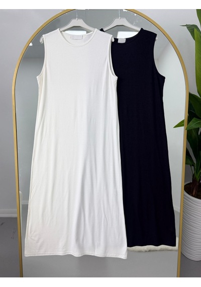 Lovie Moda Kadın İkili Basic İçlik SIYAH