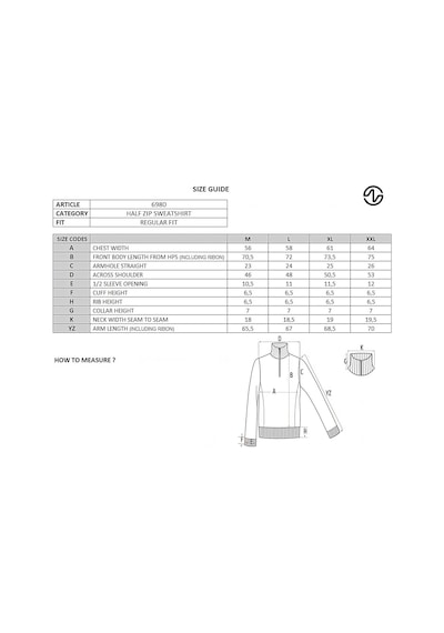 AR-MA Arma Erkek Pamuk Polyester Karışımlı Selanik Kumaş Yarım Fermuar Dik Yaka Sweatshirt Kazak K30404698002 Siyah AR-MA Arma Erkek Pamuk Polyester Karışımlı Selanik Kumaş Yarım Fermuar Dik Yaka Sweatshirt Kazak K30404698002 Siyah