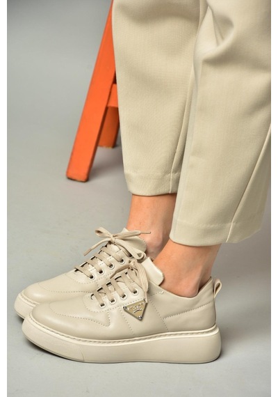 Fox Shoes S274048309 Bej Spor Ayakkabı Sneakers Bej