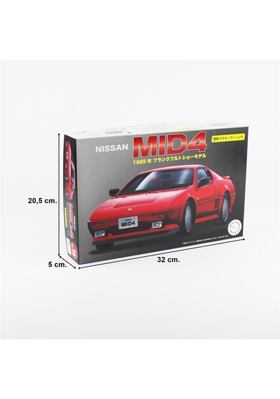 Fujimi Id-59 04718 1/24 Ölçek, Nissan Mıd4, Cam Boyama Maskesi İle , Otomobil Plastik Model Kiti