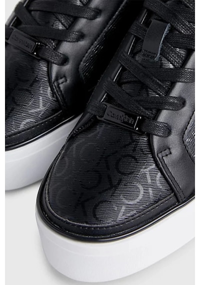 Calvin Klein Kadın Logolu Sneaker Siyah