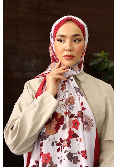 Silk Home Olinda Şal 49004-33 Beyaz