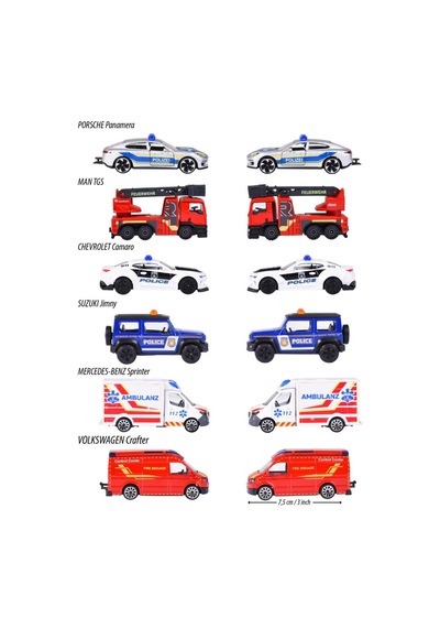 S.o.s. Assortment, 6-asst. Suzukı Jımny Çok Renkli