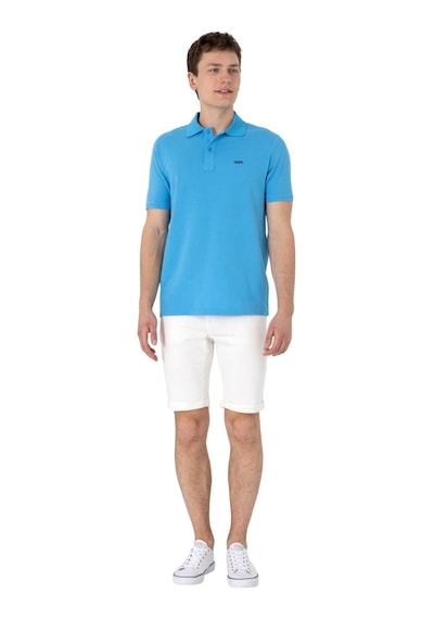 U.S. Polo Assn. Erkek Regular Fit Polo Yaka Basic T-shirt Turkuaz