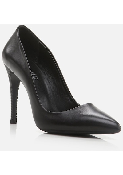 Hotiç Hakiki Deri Siyah Kadın Stiletto 01ayh274880a100 Siyah