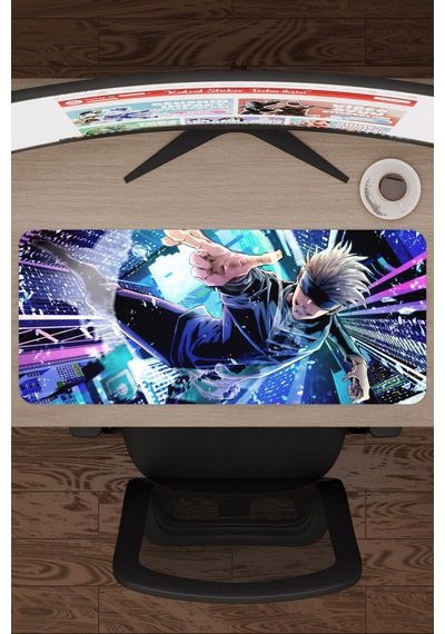 Jujutsu Kaisen Anime V3 - 70x30 Xl Gaming Kauçuk Kaymaz Taban Mouse Pad Fare Altlığı