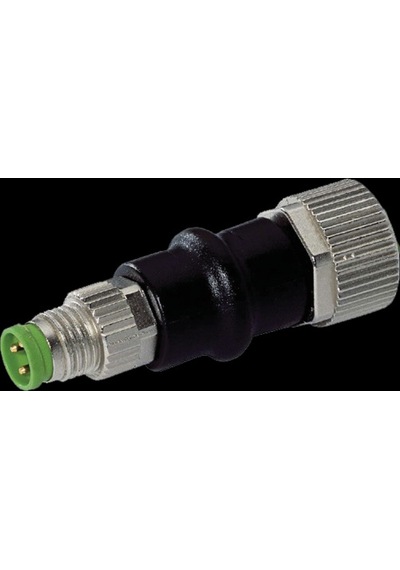 Mura Adaptor M8 Male 3 Pole/ M12 Female Conf. 1, 3, 4 Mfr 7000-88521-0000000