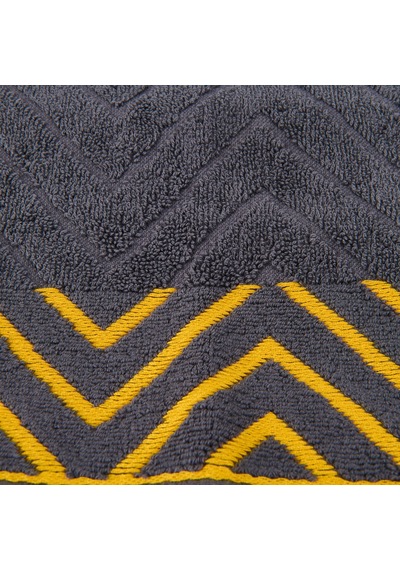 Soft Wave Yüz Havlusu - Antrasit - 50x70 Cm Renkli