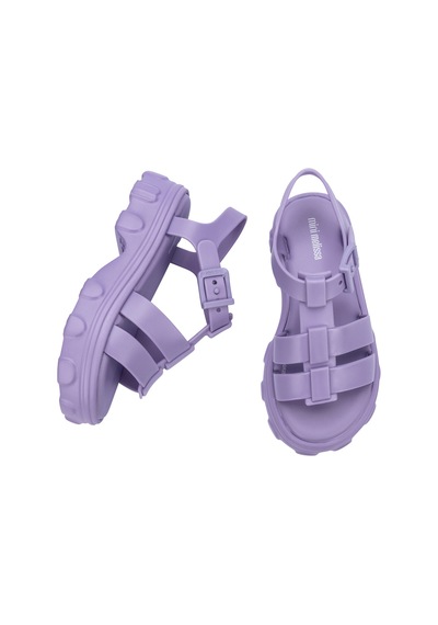 Mini Melissa Ella Infantil Preto Kız Çocuk Sandalet Mor 36442 Mor